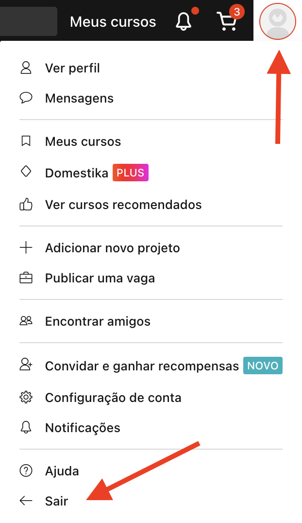 Quero recuperar/trocar a minha senha. Como faço isso? – Domestika