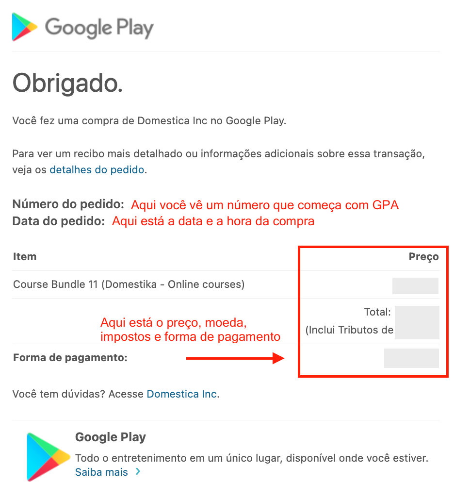 Reembolso de Gift card - Comunidade Google Play